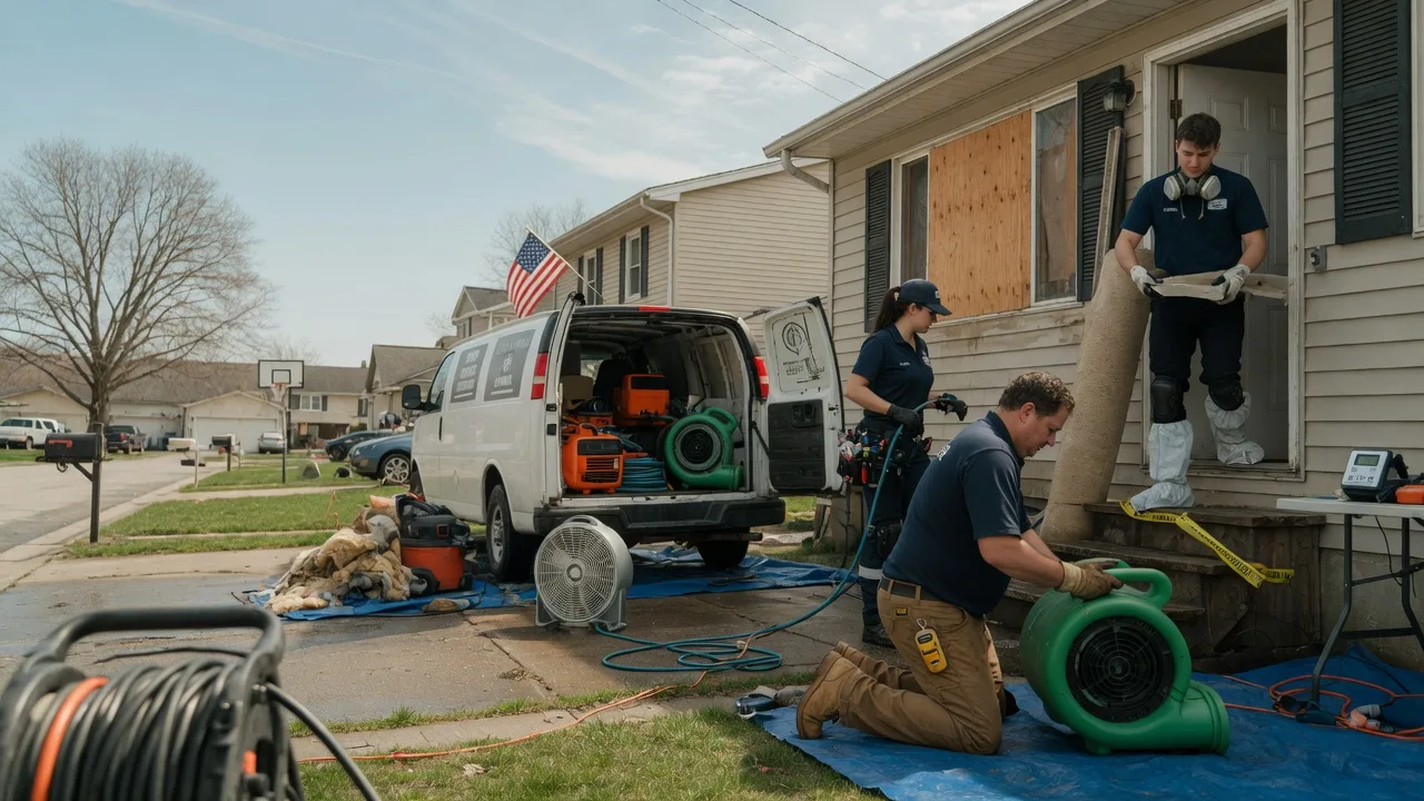 Water Damage Restoration in Dolliver, IA near me